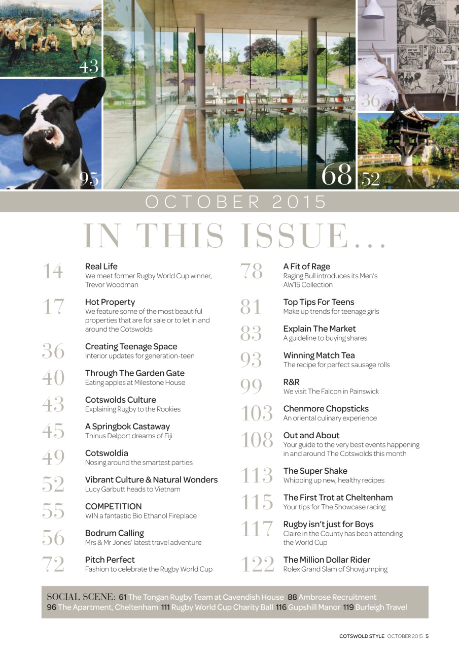 Cotswold Style Preview Pages