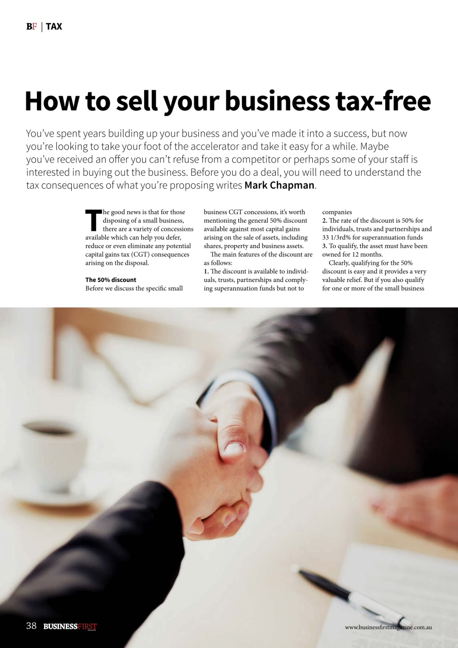 Business First Magazine Preview Pages