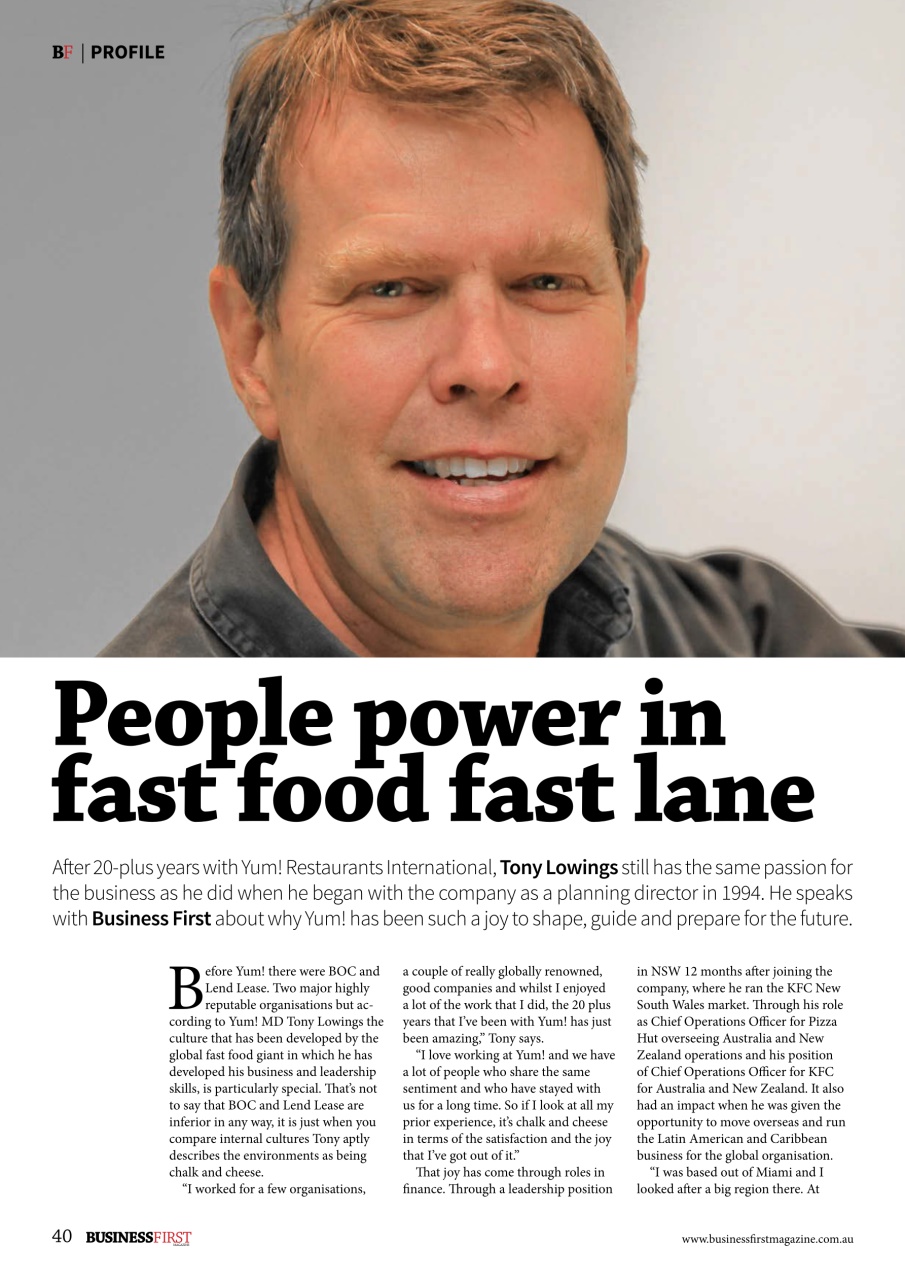 Business First Magazine Preview Pages