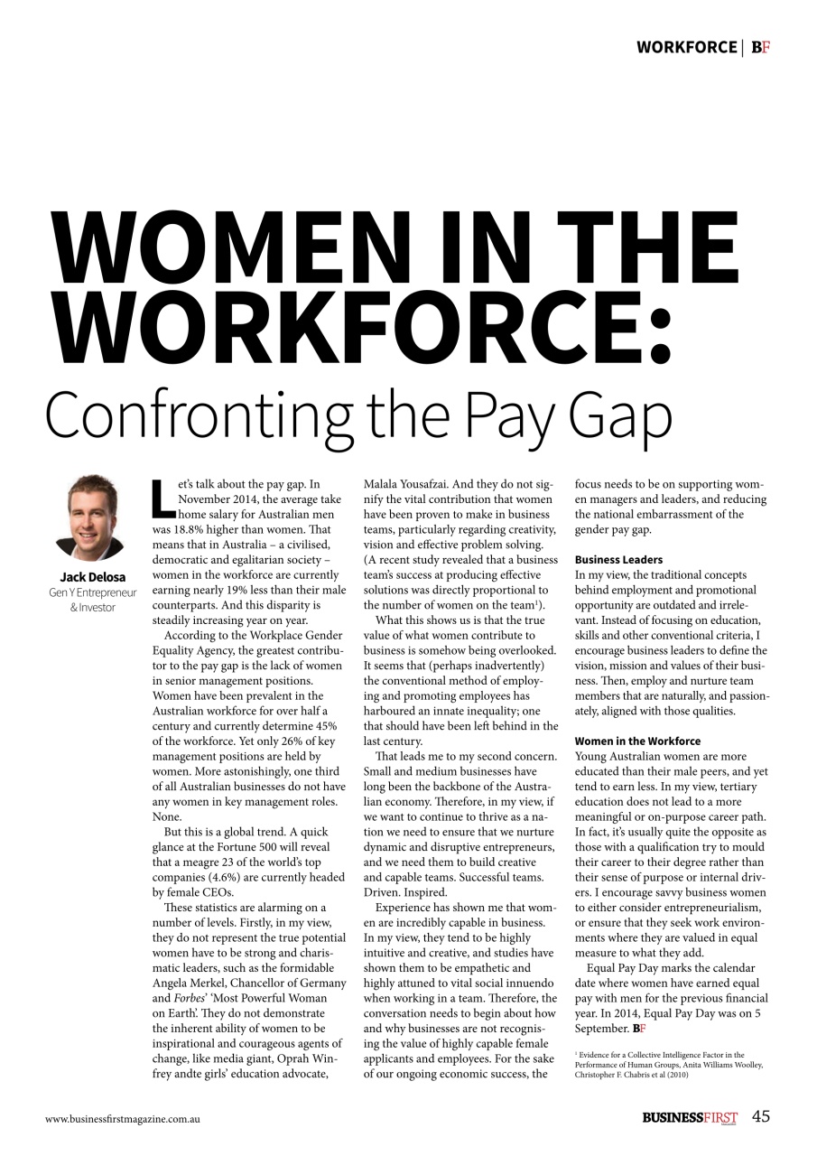 Business First Magazine Preview Pages