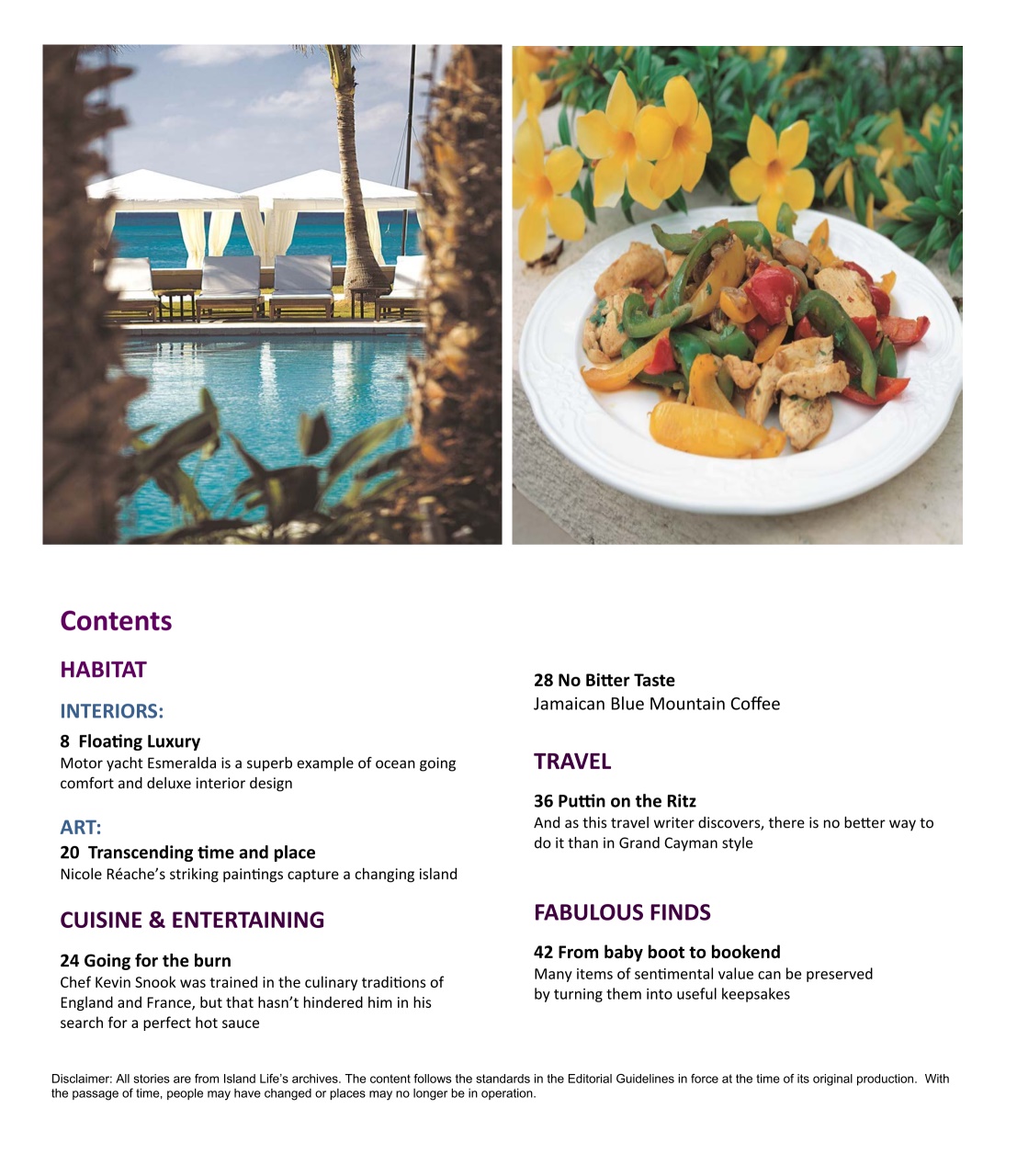 Island Life Preview Pages