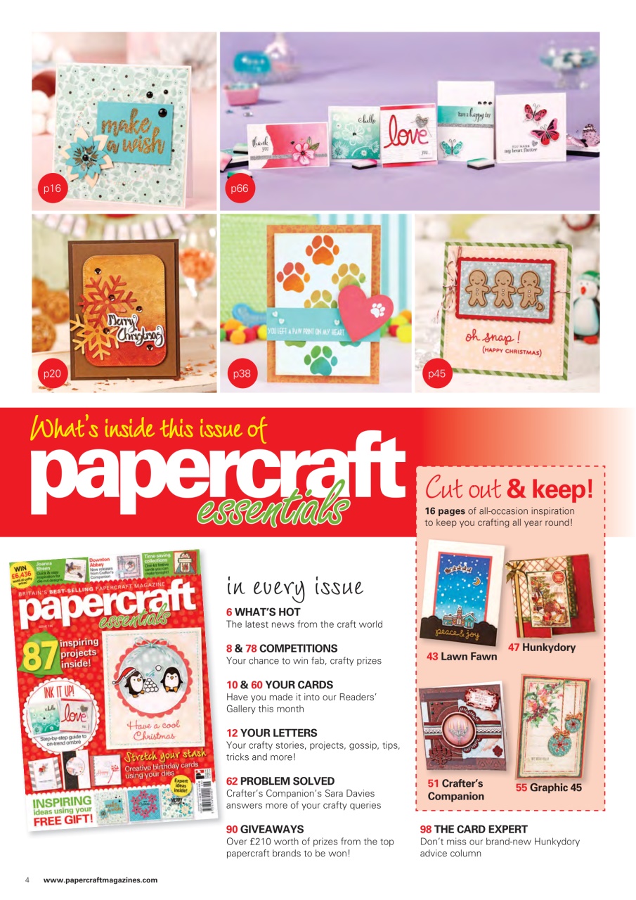 Papercraft Essentials Preview Pages