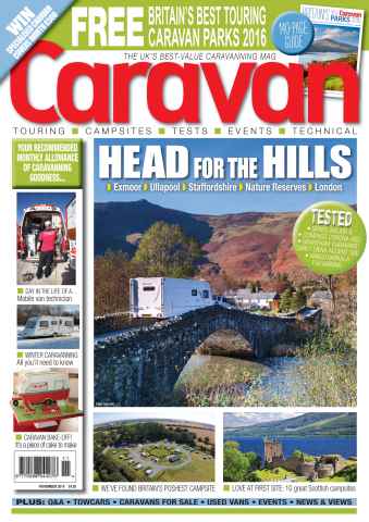 Caravan Magazine issue Head for the Hills! | November 2015 | Caravan Magazine