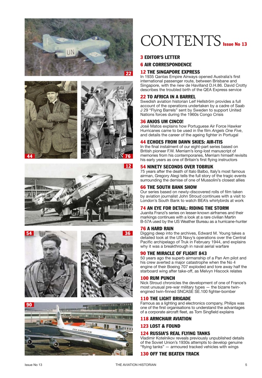 The Aviation Historian Magazine Preview Pages