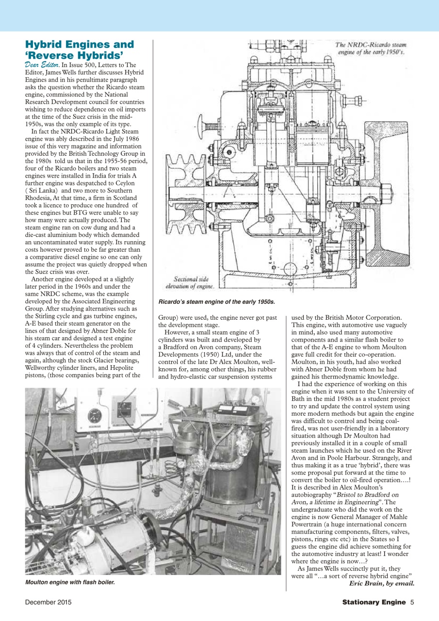 Stationary Engine Preview Pages