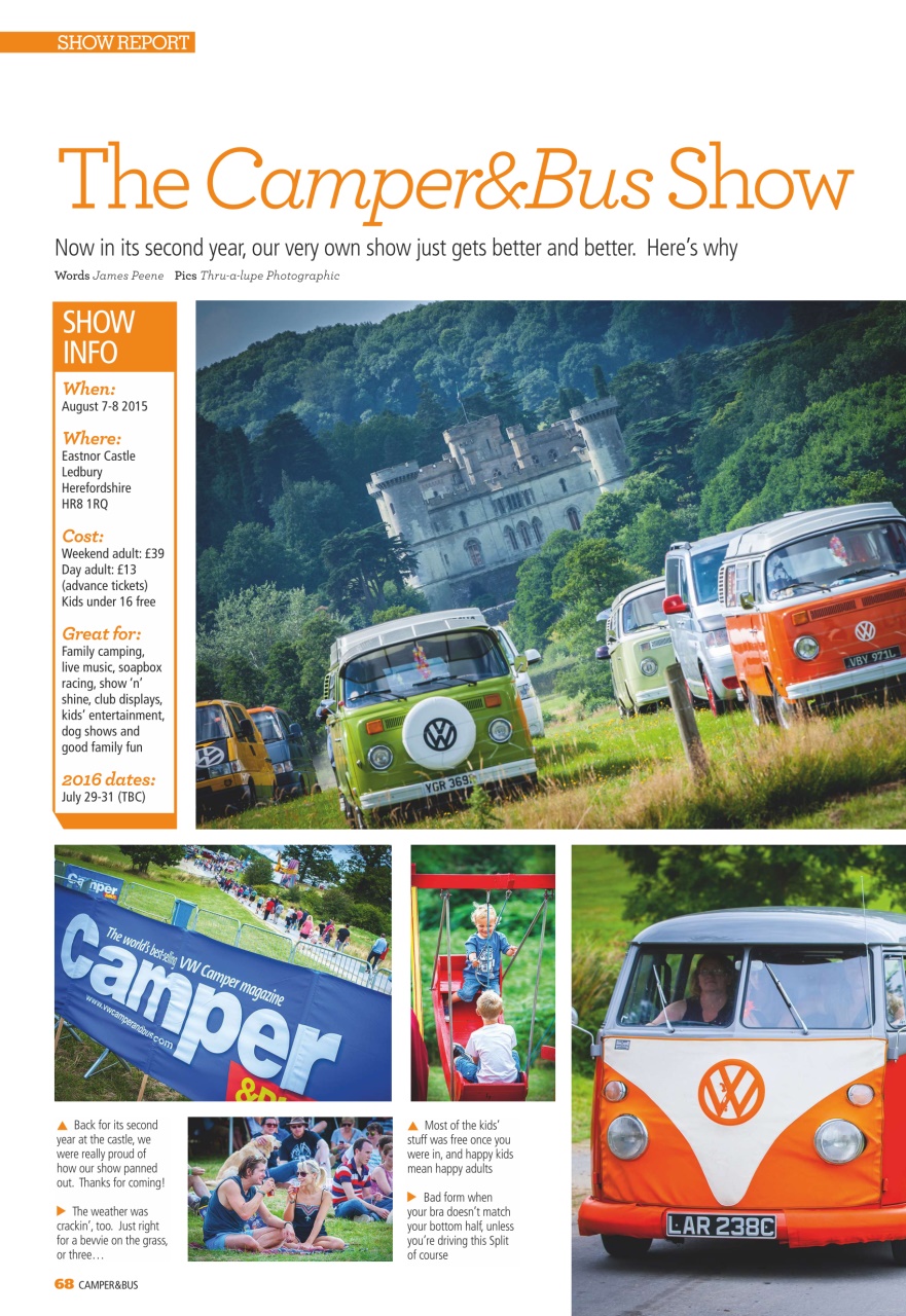 VW Camper Preview Pages