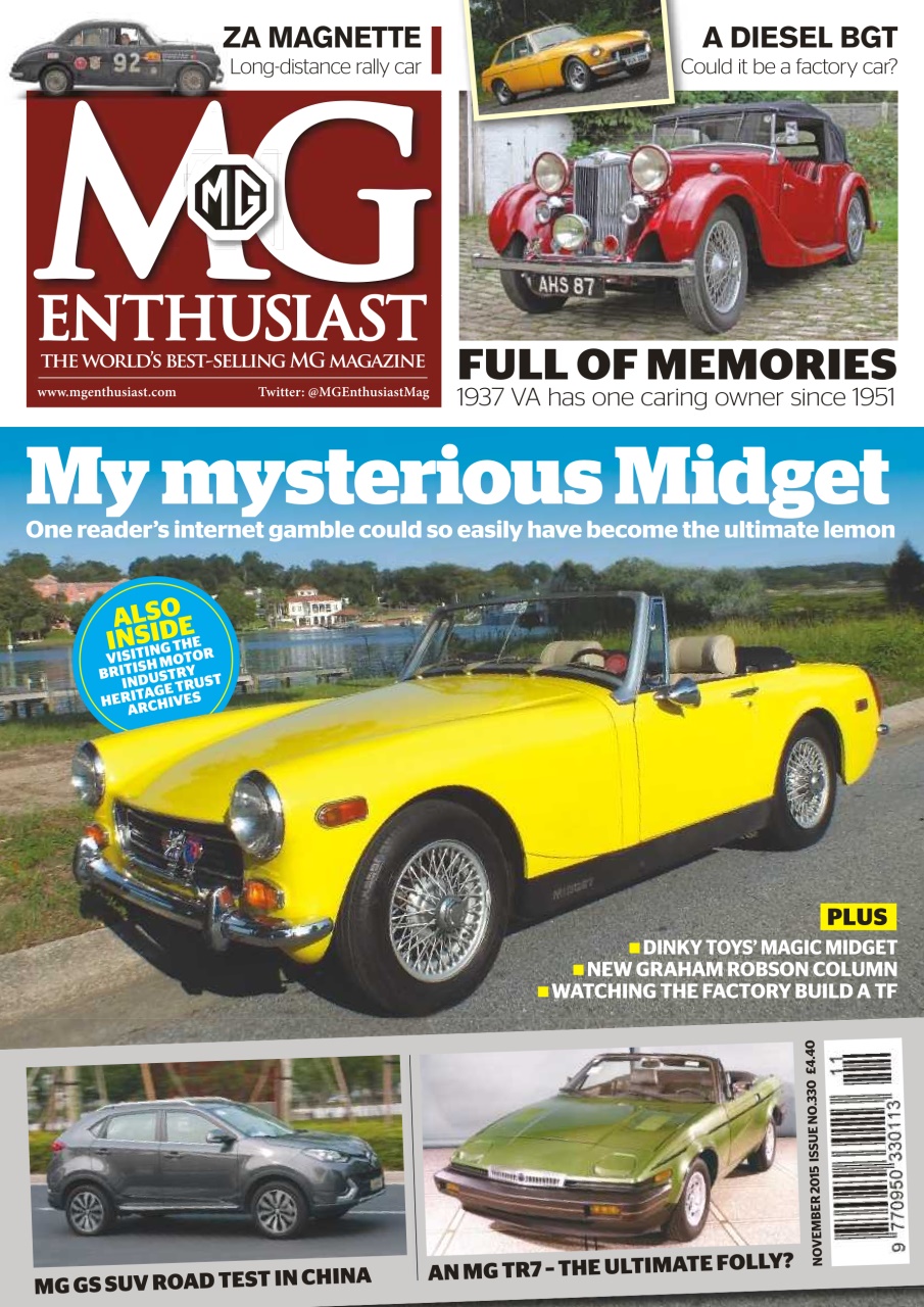 MG Enthusiast Preview Pages