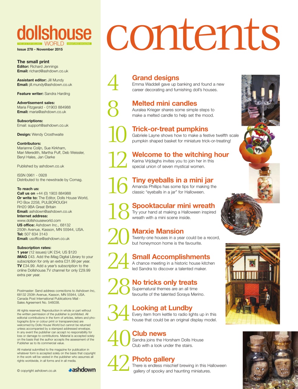 Dolls House World Preview Pages