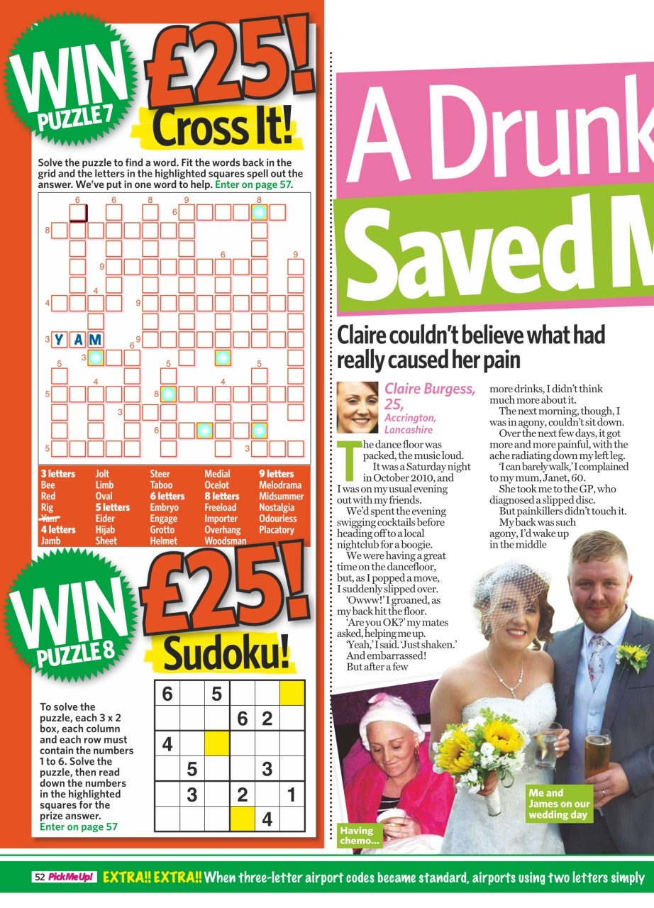 Pick Me Up Preview Pages