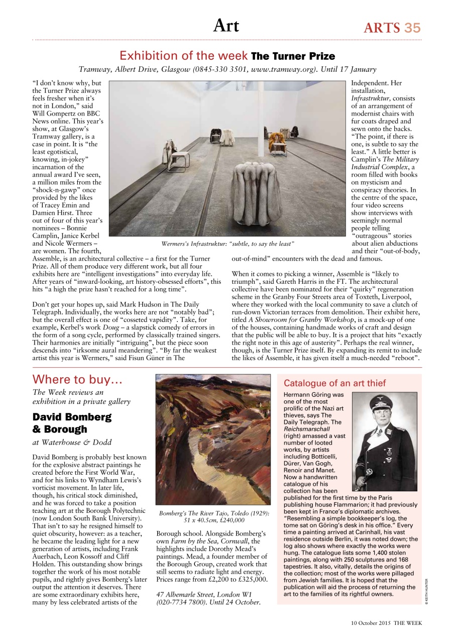 The Week Preview Pages