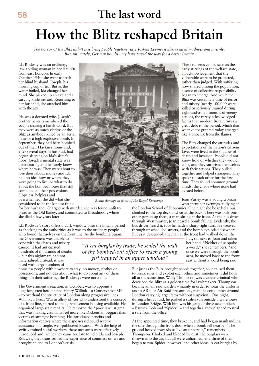 The Week Preview Pages