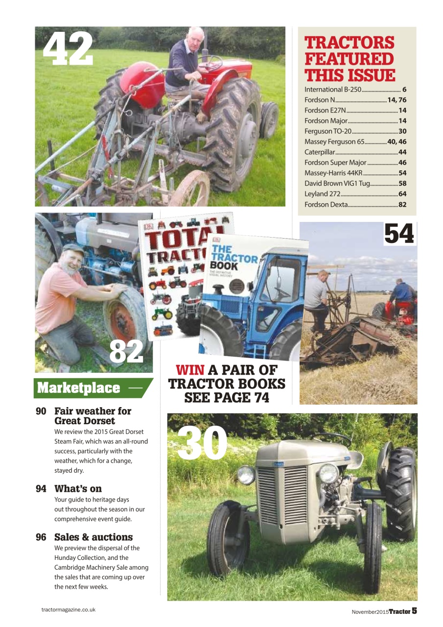 Tractor & Farming Heritage Magazine Preview Pages