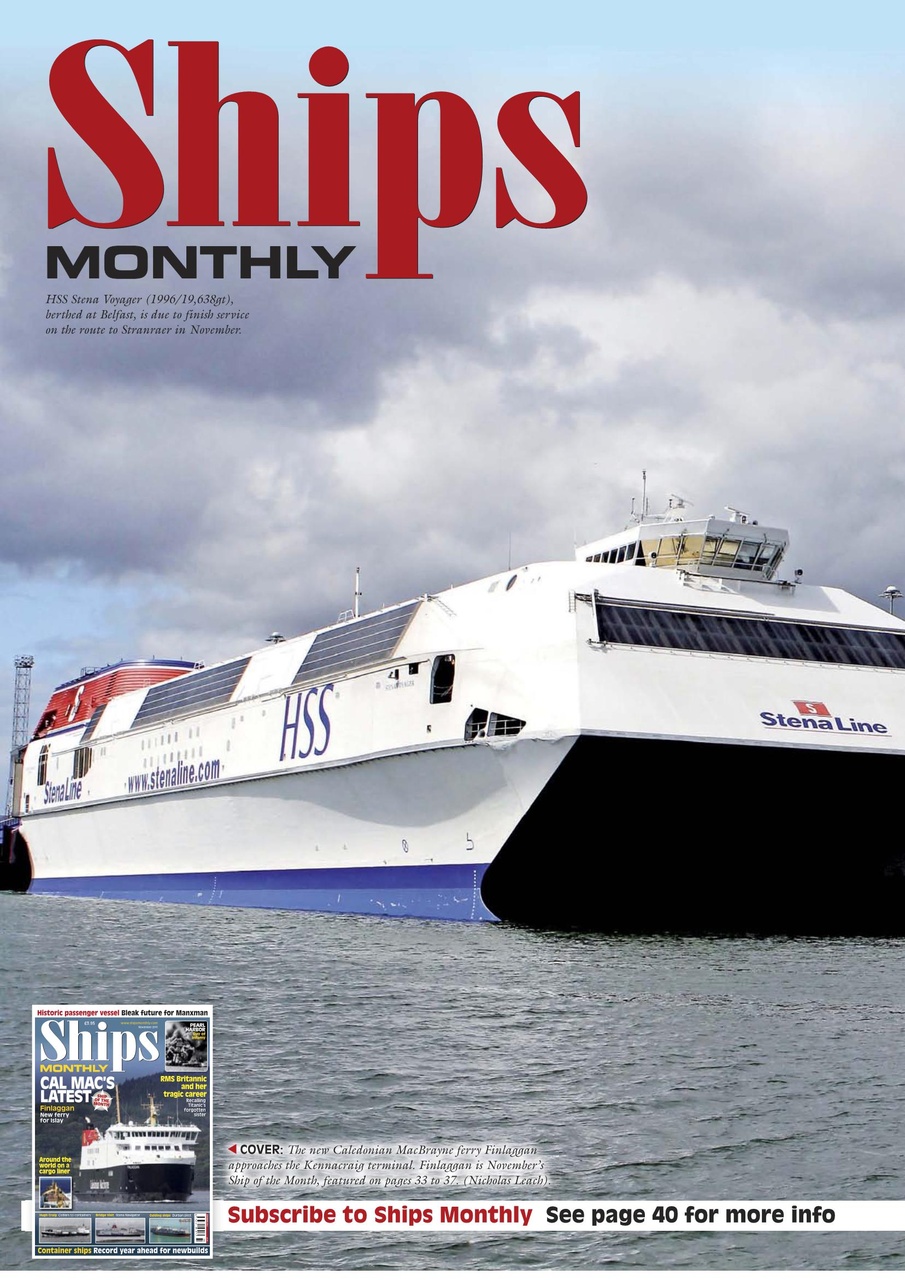 Ships Monthly Preview Pages