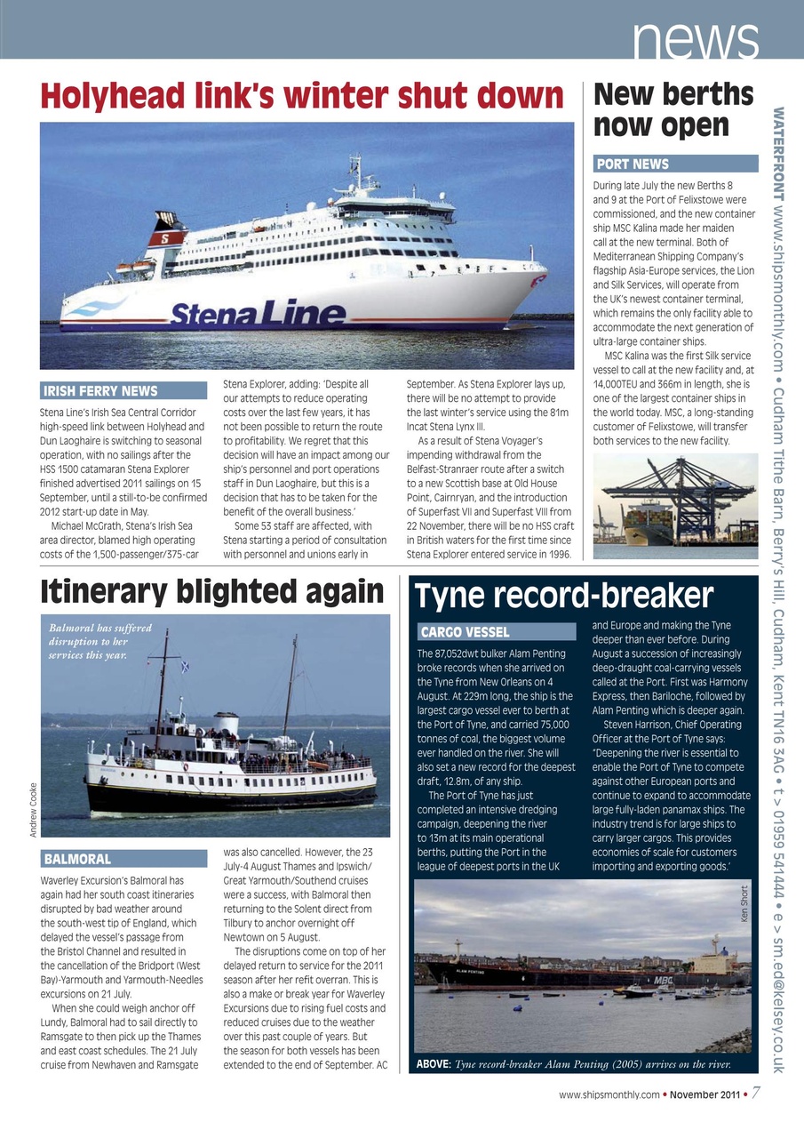 Ships Monthly Preview Pages