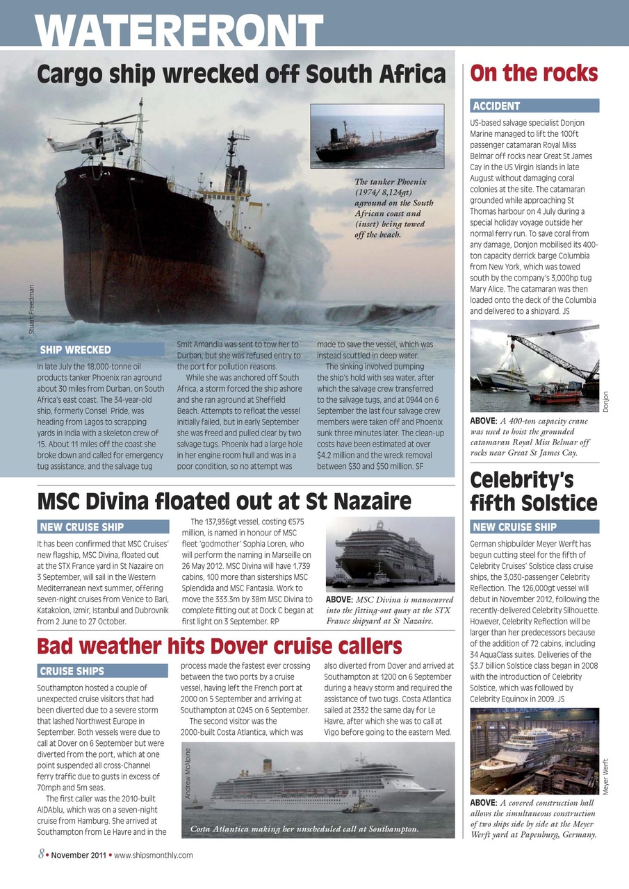 Ships Monthly Preview Pages