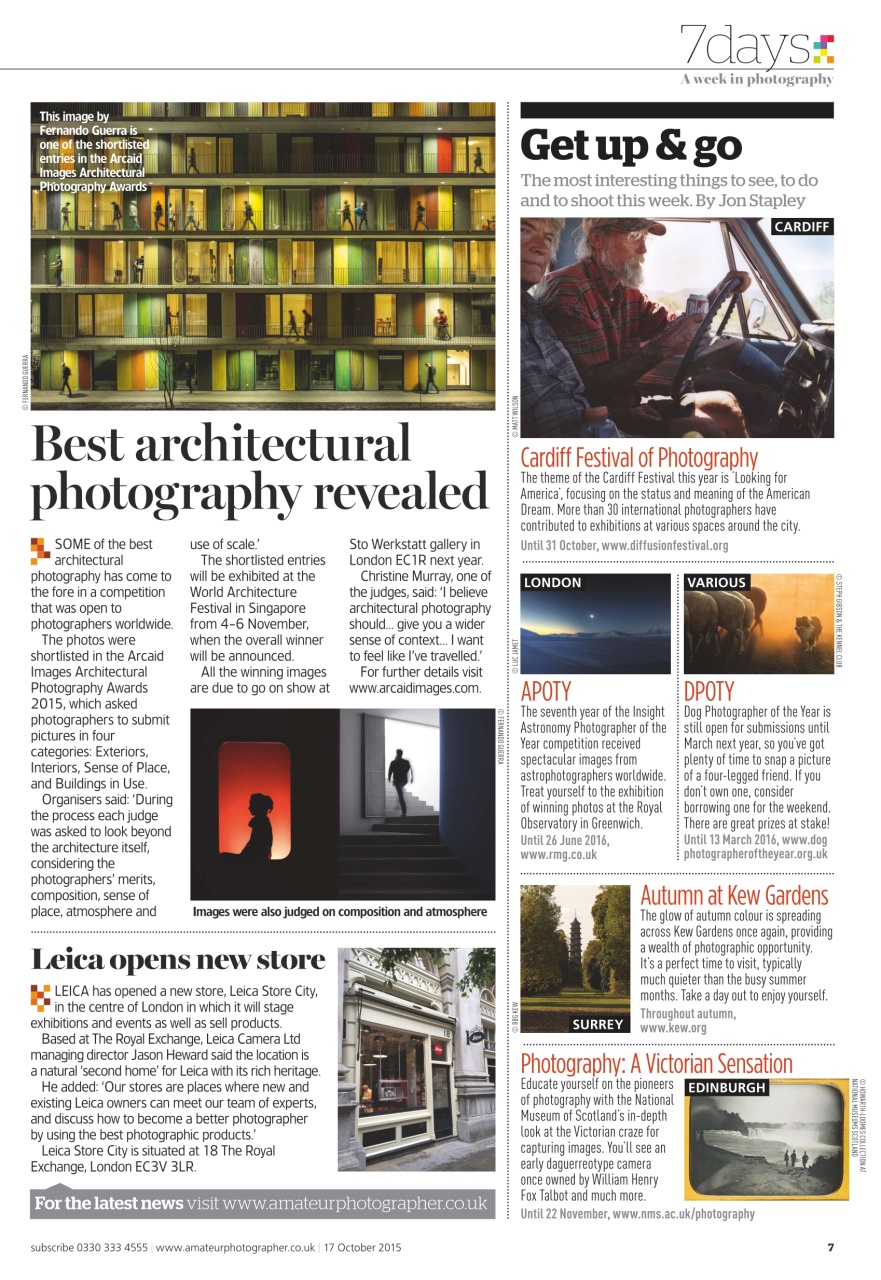 Amateur Photographer Preview Pages