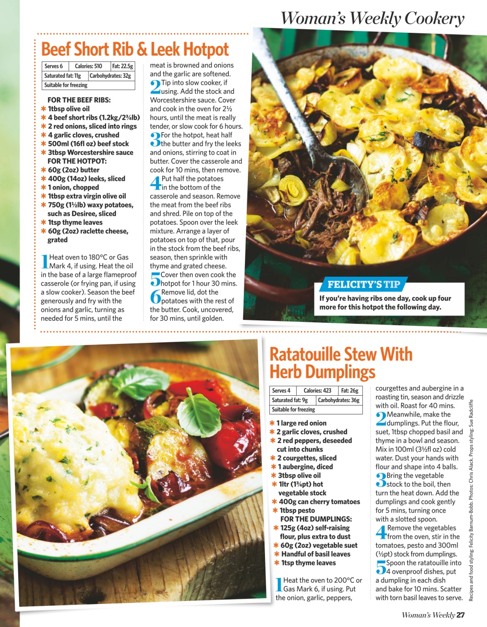 Woman's Weekly Preview Pages