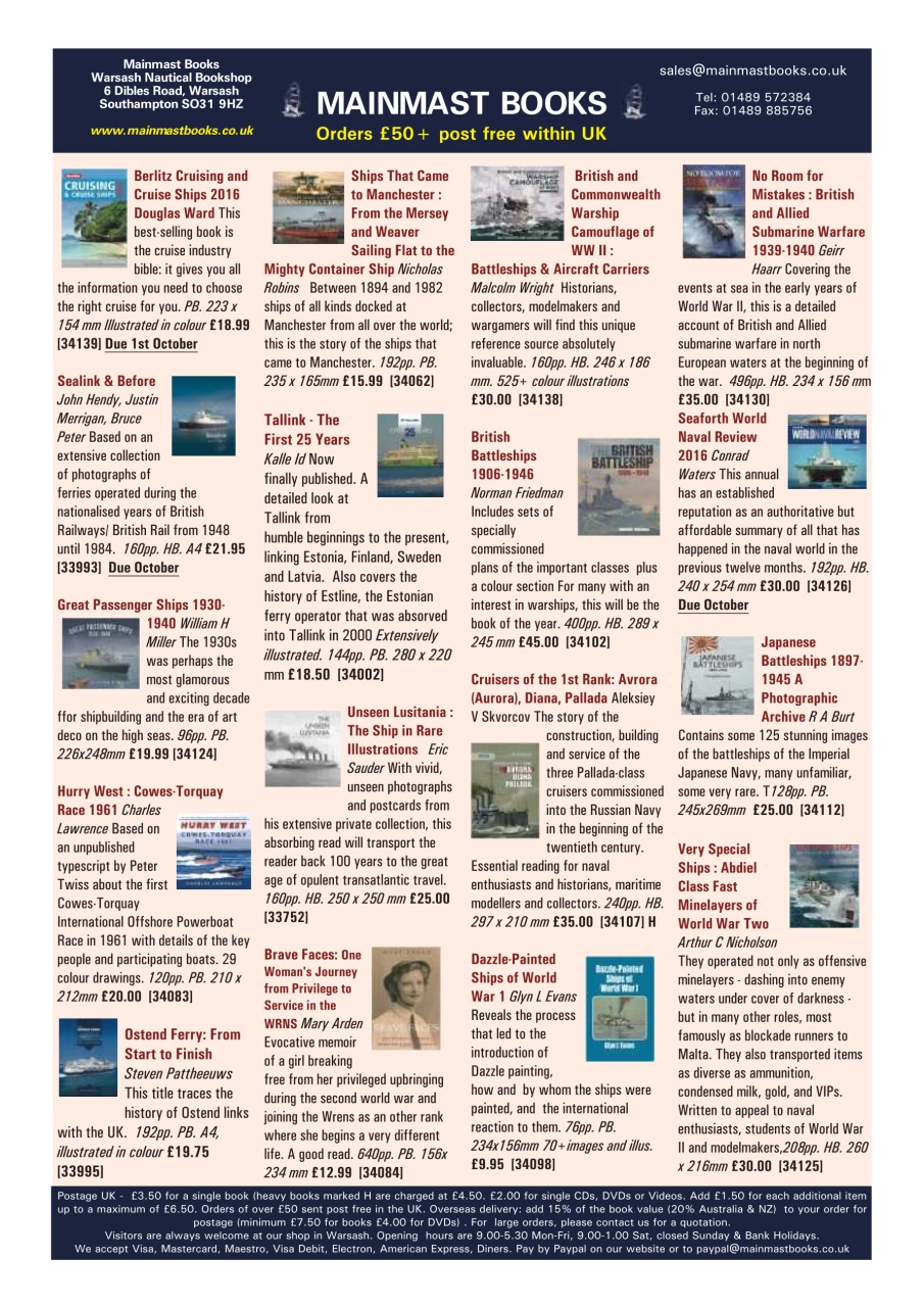 Ships Monthly Preview Pages