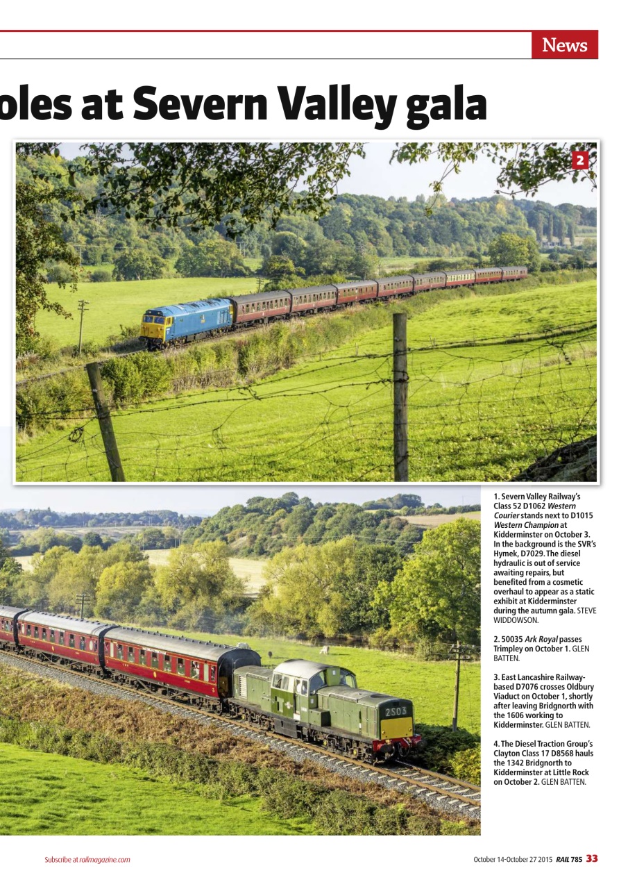 Rail Preview Pages