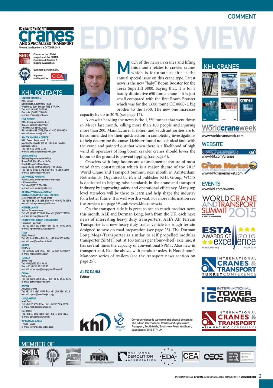 Int. Cranes and Specialized Transp Preview Pages