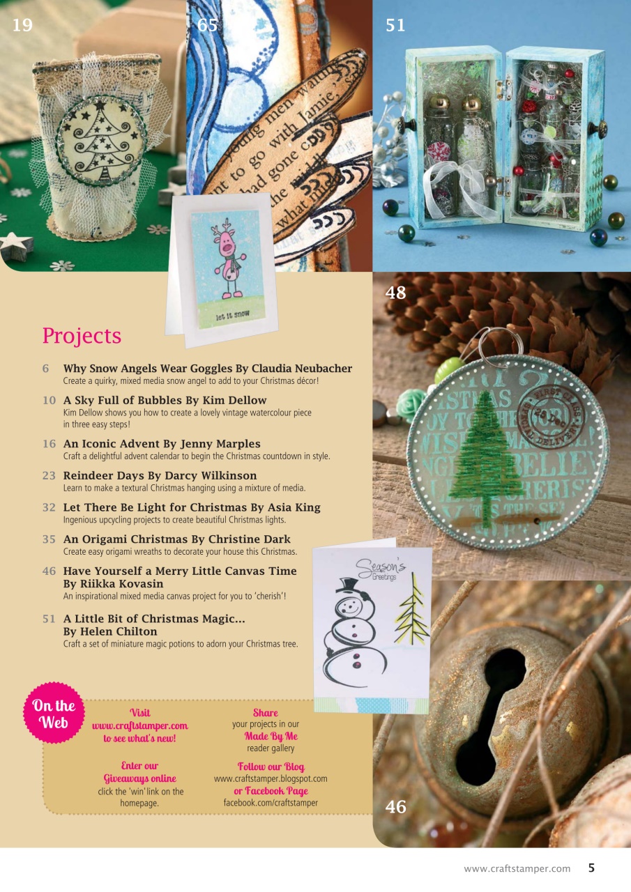 Craft Stamper Preview Pages