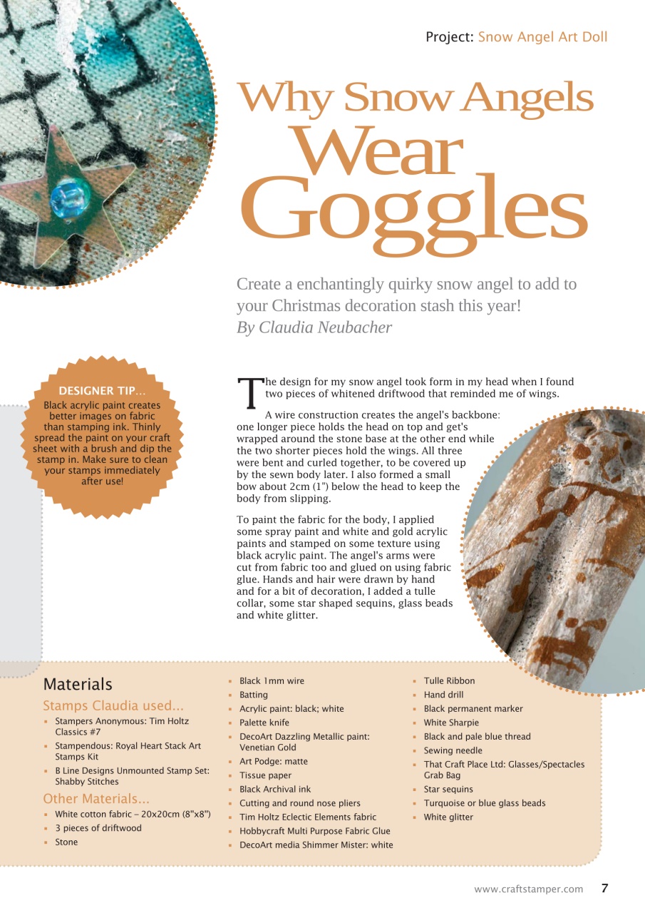 Craft Stamper Preview Pages