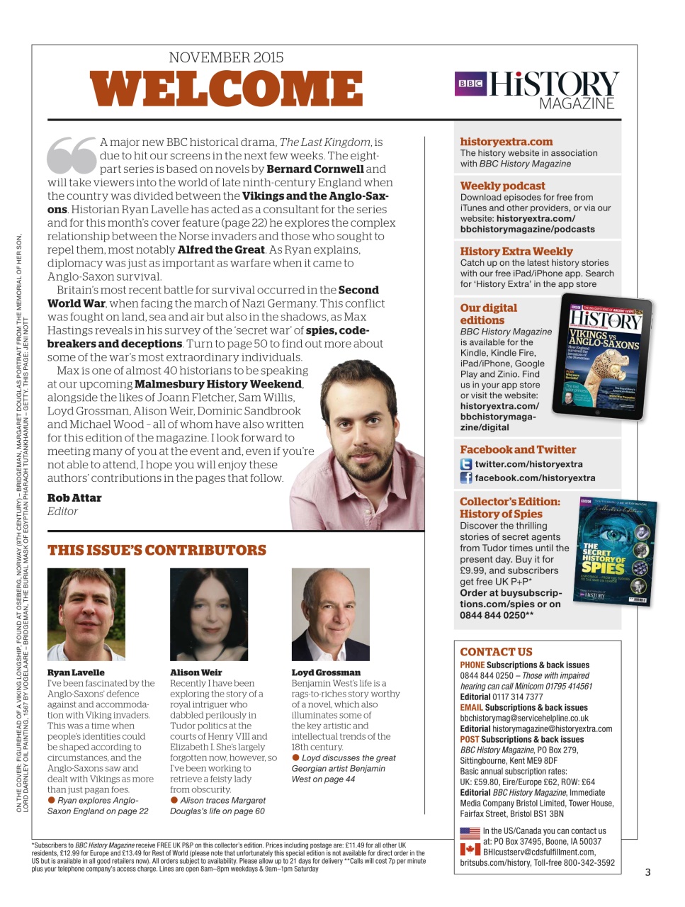 History Extra Magazine Preview Pages