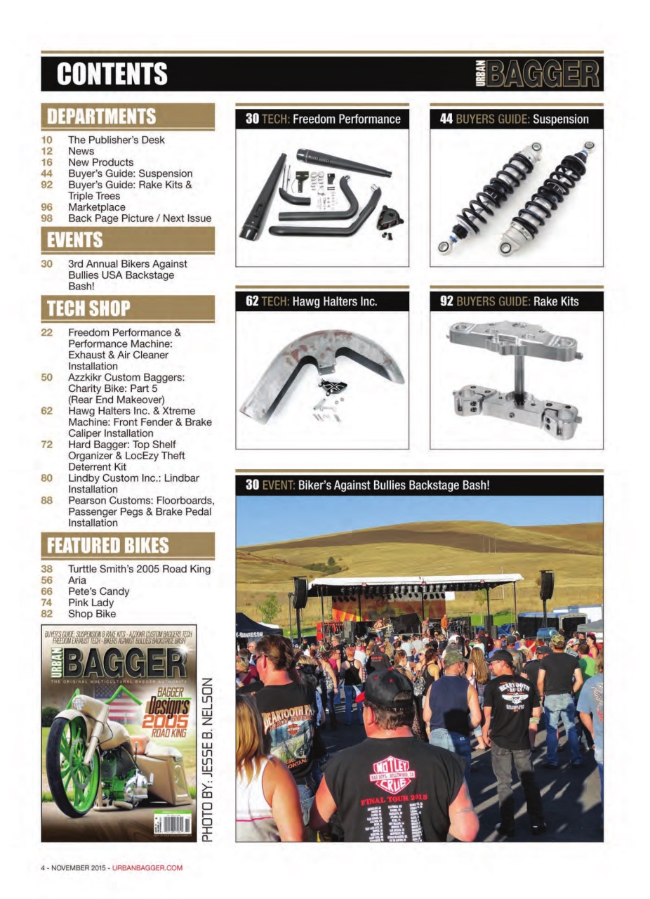 Urban Bagger Preview Pages