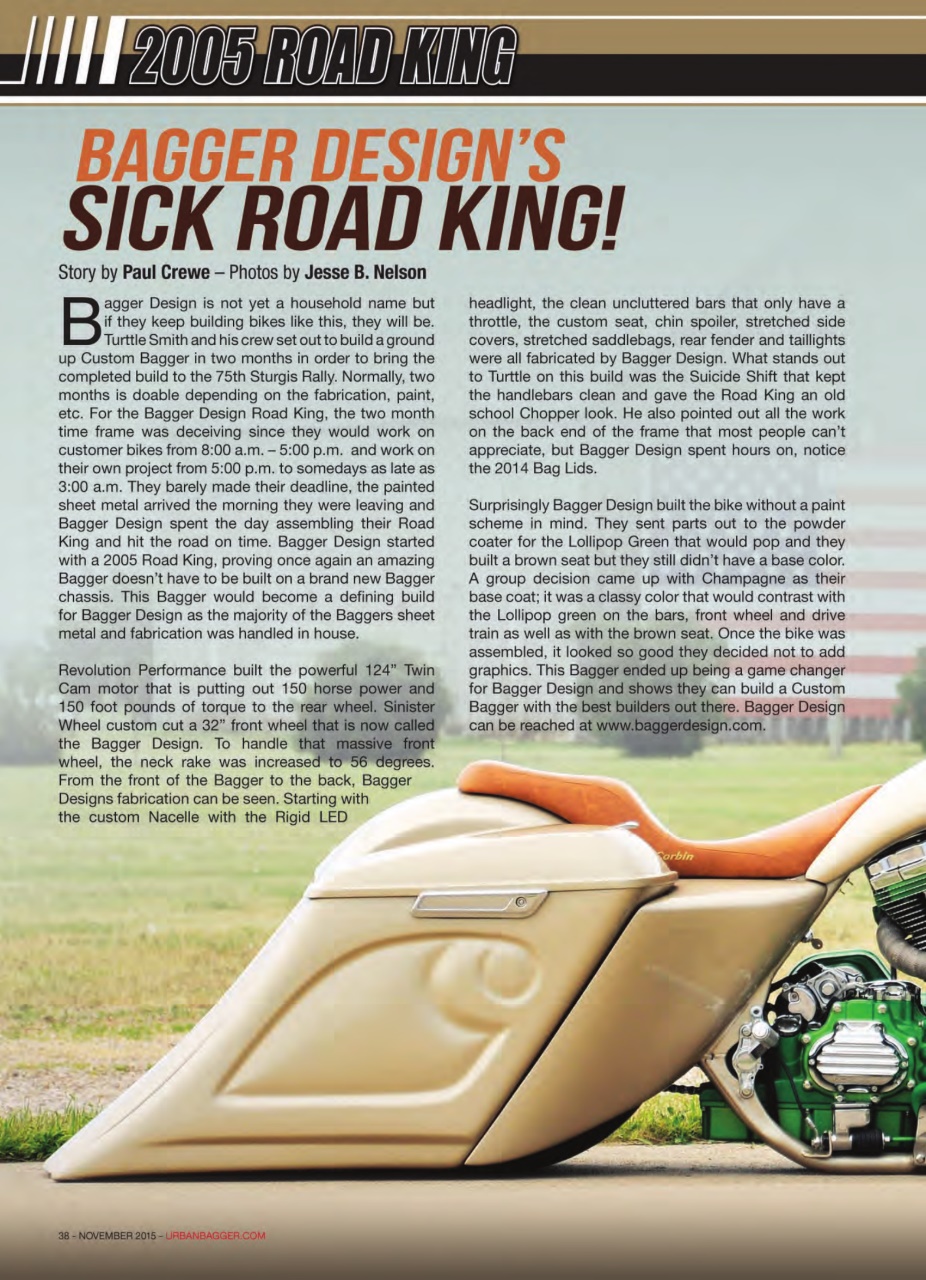 Urban Bagger Preview Pages