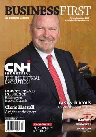 Business First Magazine issue Aug/Sept 2015