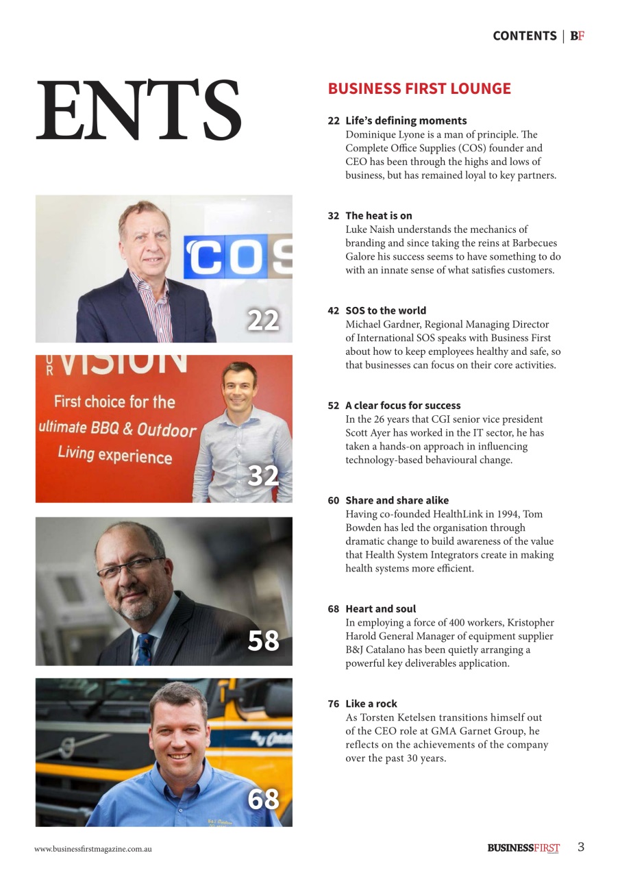 Business First Magazine Preview Pages