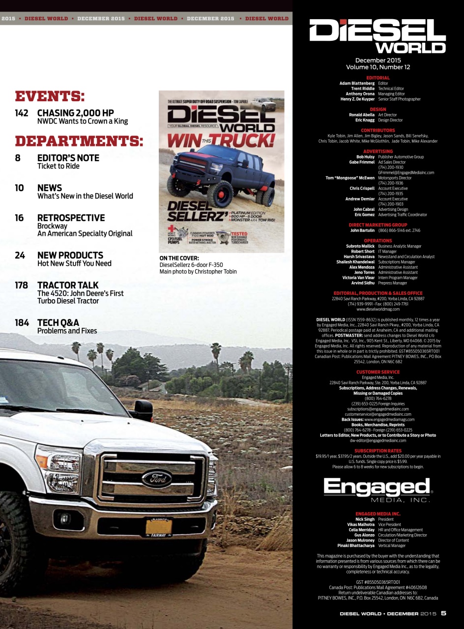 Diesel World Preview Pages