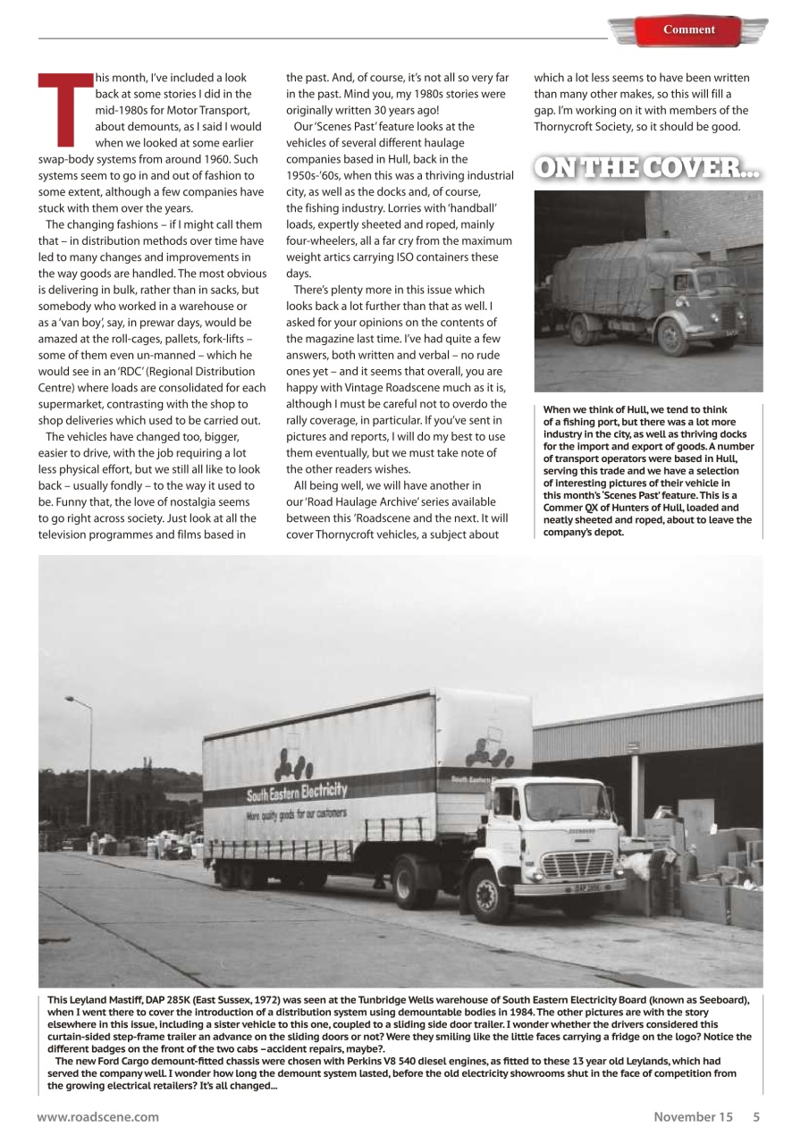 Vintage Roadscene Preview Pages