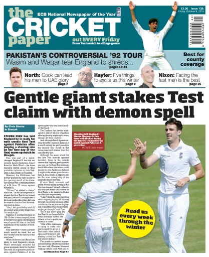 The Cricket Paper issue 
