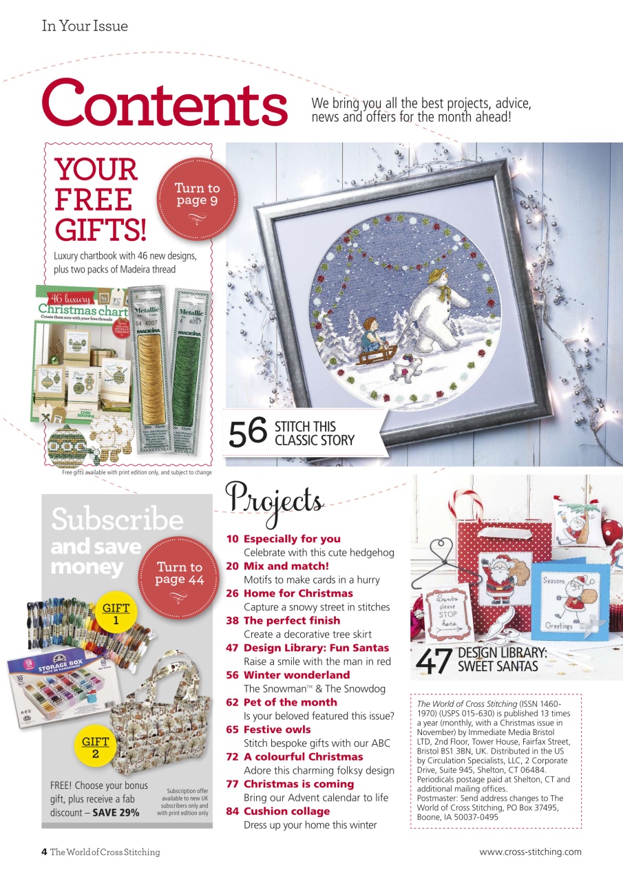 The World of Cross Stitching Preview Pages