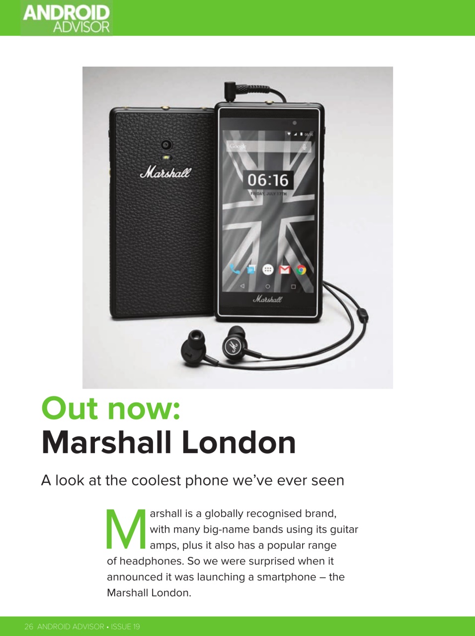 Android Advisor Preview Pages