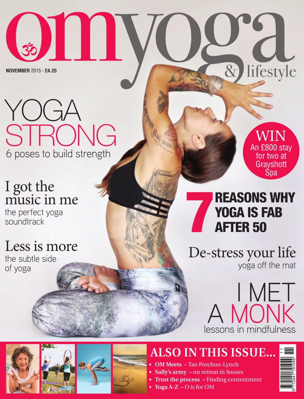 OM Yoga Magazine Preview Pages