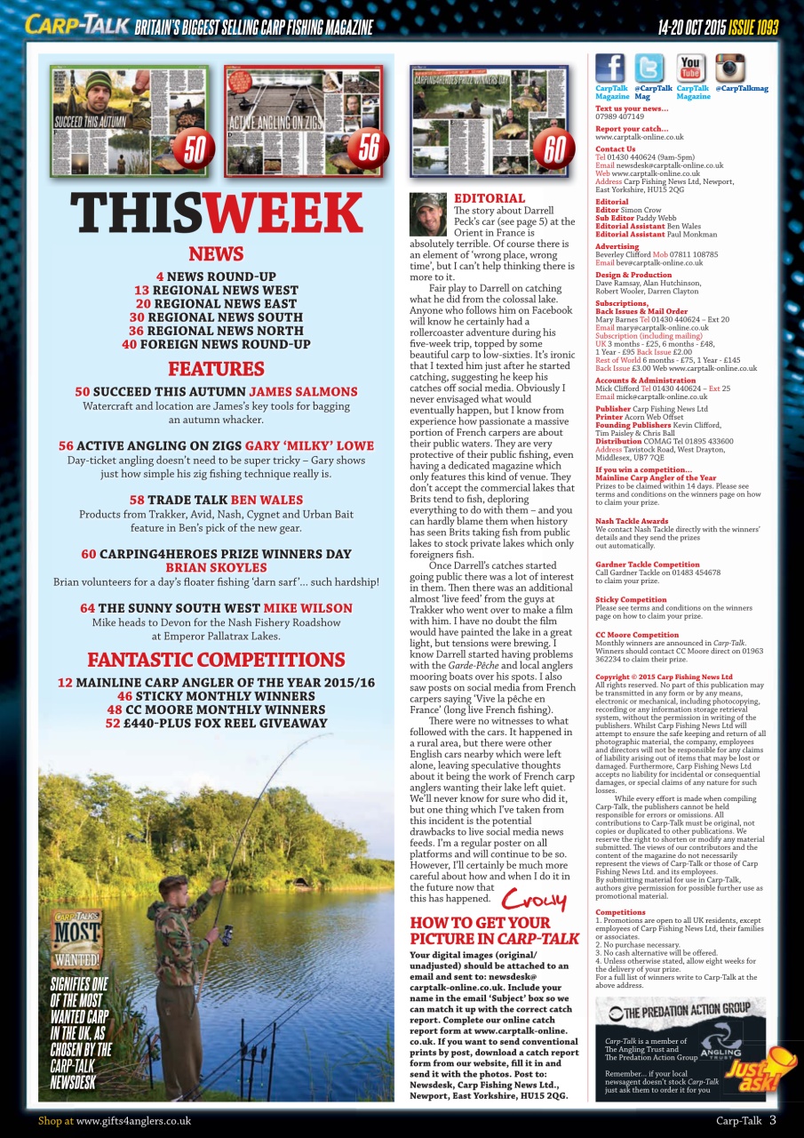 Carp-Talk Preview Pages