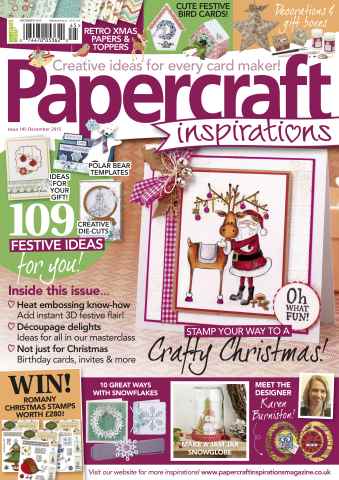 Papercraft Inspirations issue December 2015