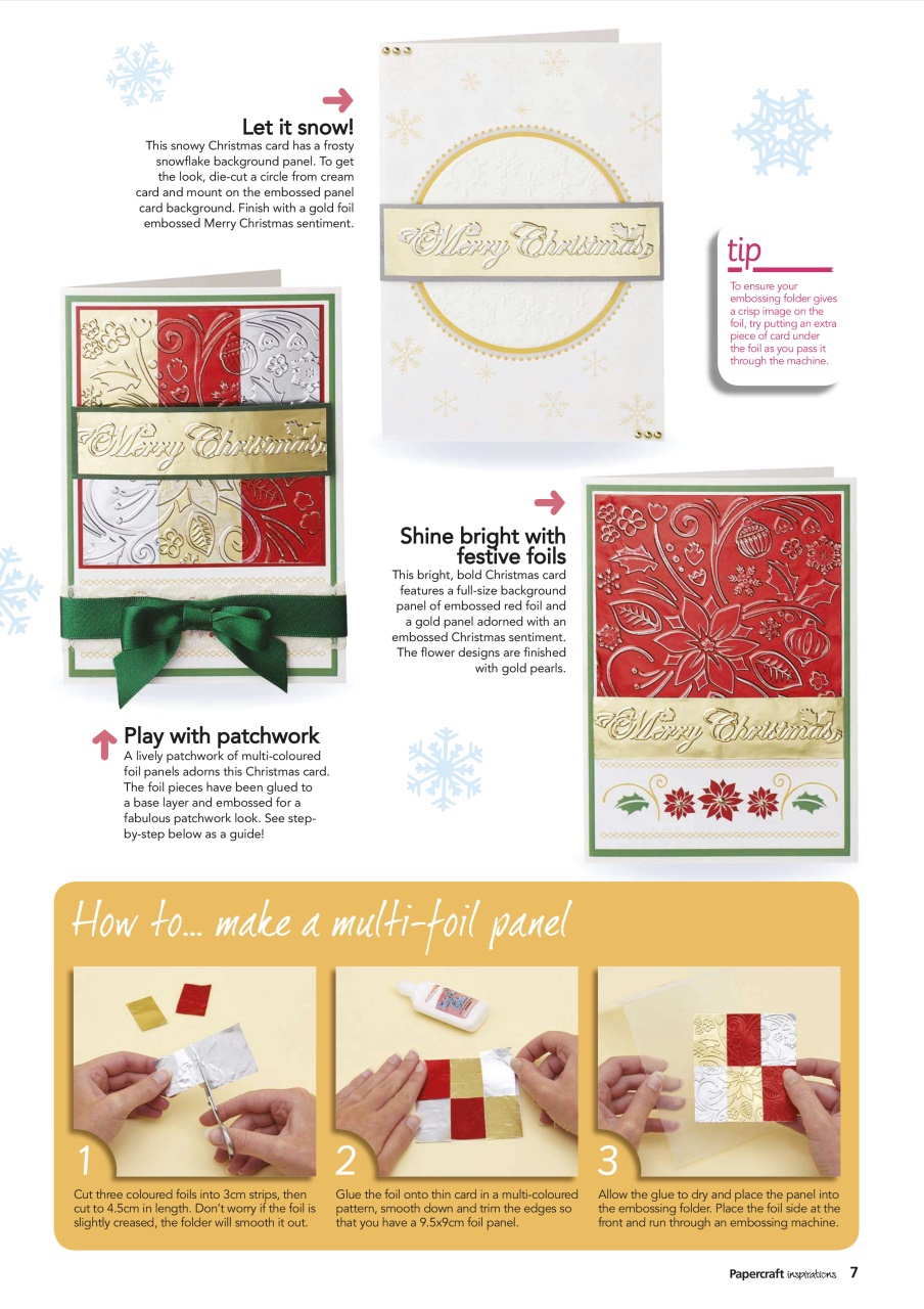 Papercraft Inspirations Preview Pages