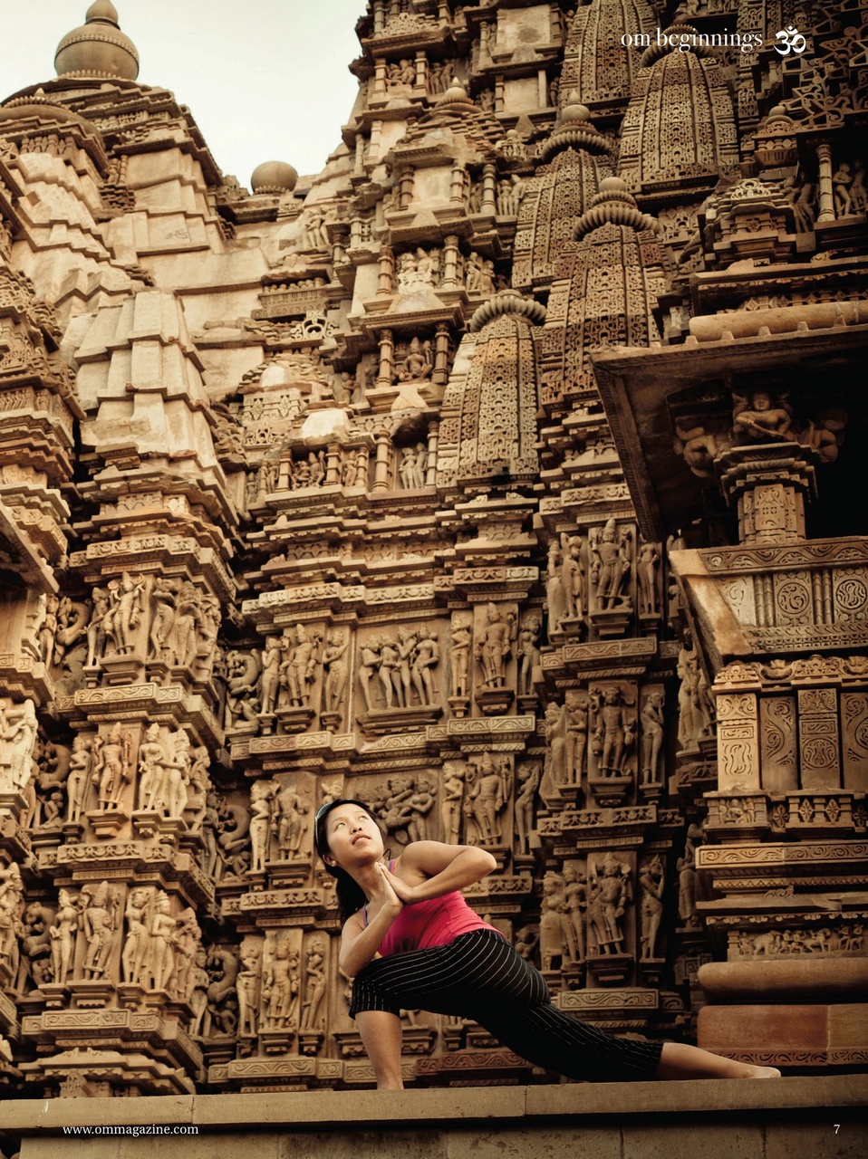 OM Yoga Magazine Preview Pages