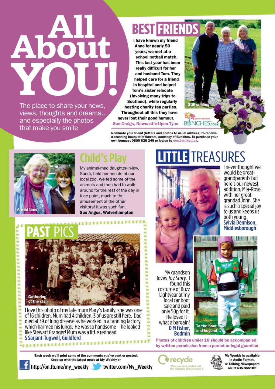 My Weekly Preview Pages