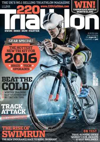 220 Triathlon Magazine issue November 2015