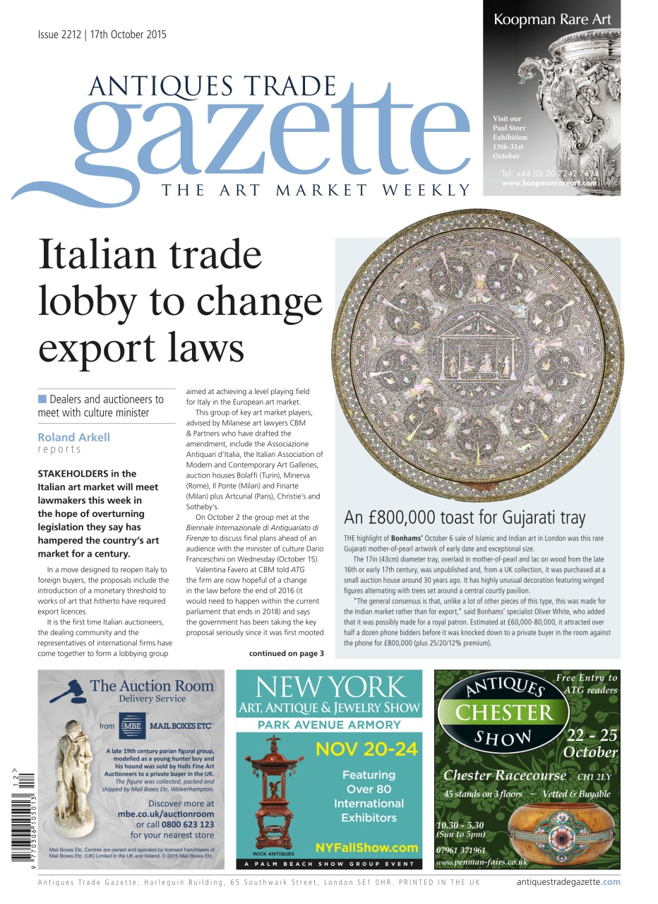 Antiques Trade Gazette Preview Pages