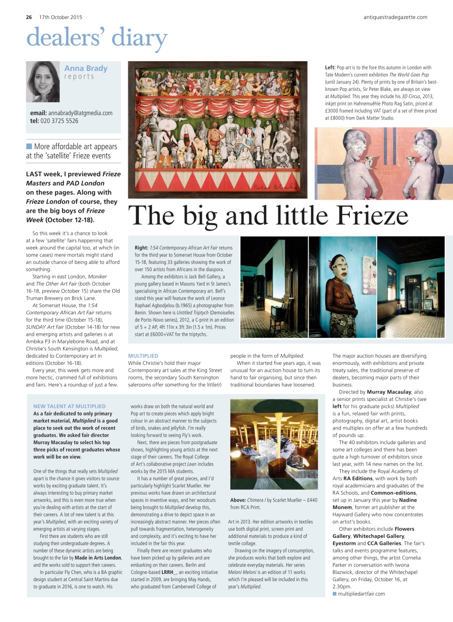 Antiques Trade Gazette Preview Pages