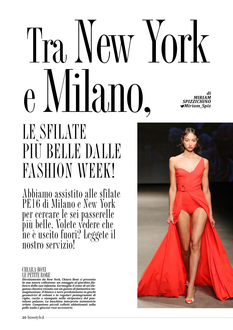 Lusso Style Preview Pages