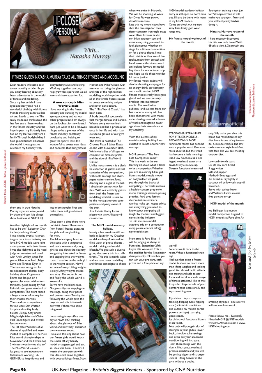 UK Beef Magazine Preview Pages