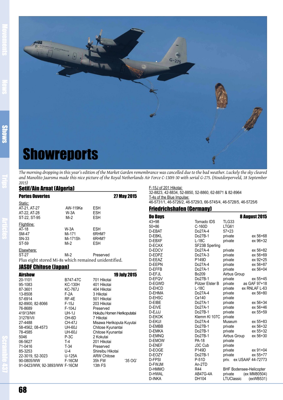 Scramble Magazine Preview Pages