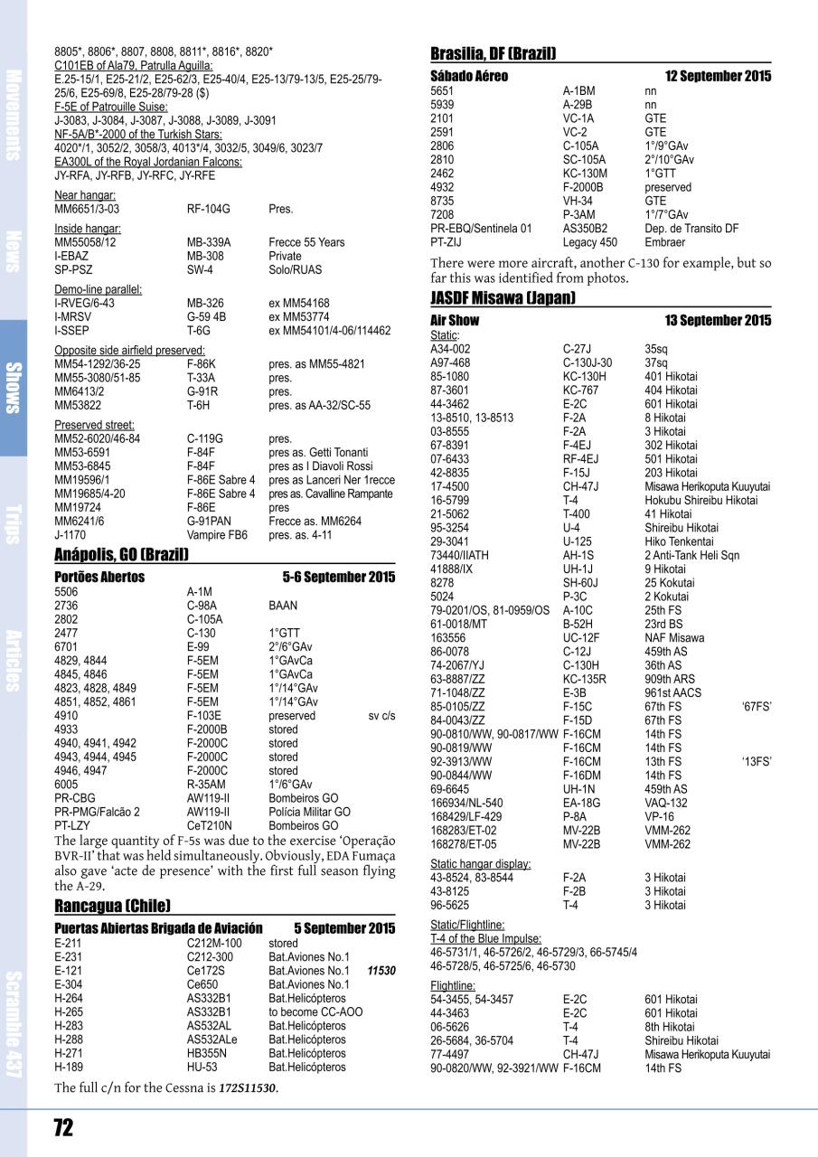 Scramble Magazine Preview Pages