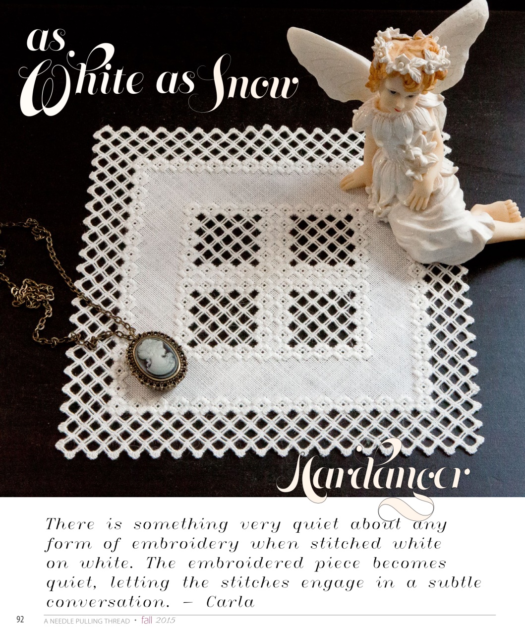 A Needle Pulling Thread Preview Pages